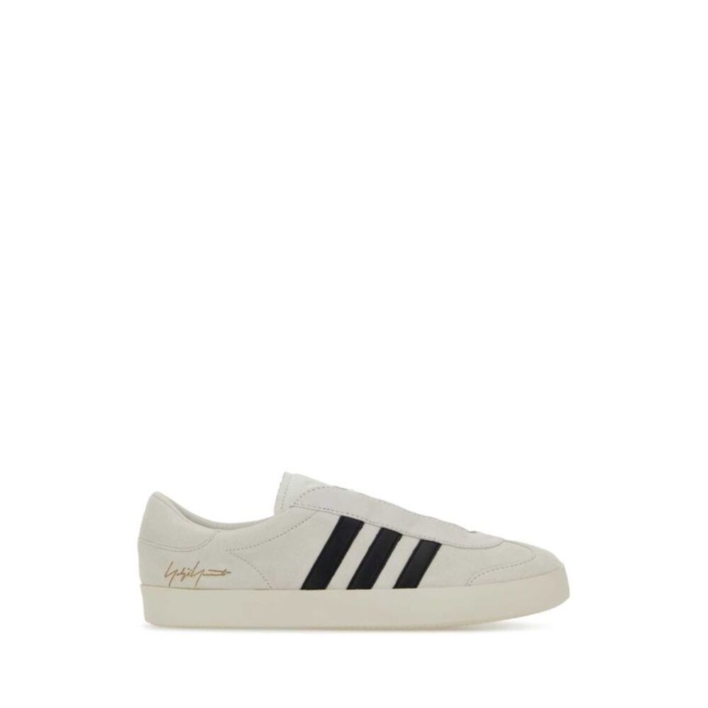 Y3 Yamamoto Unisex White Suede Y-3 Gazelle Sneakers